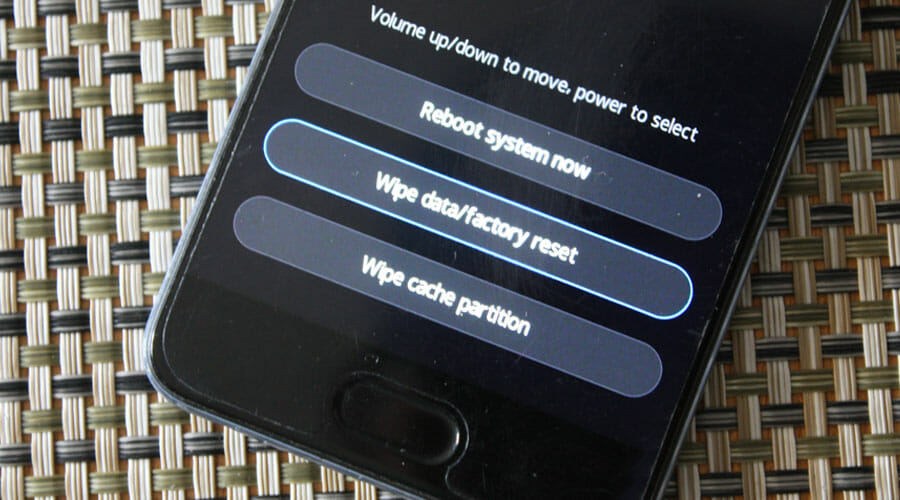 factory reset your android phone