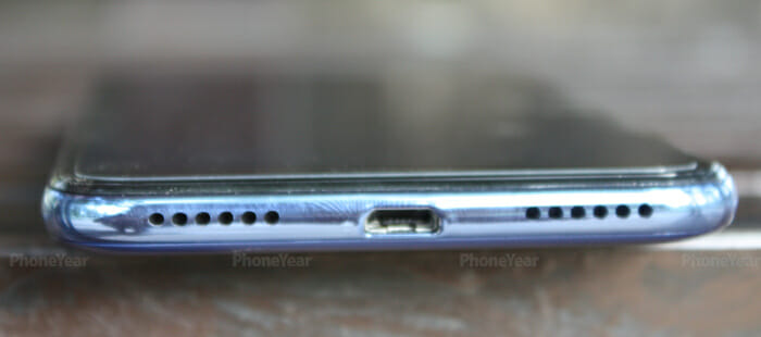 Honor 7A charging port