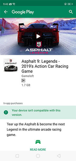 OPPO A5s Asphalt 9