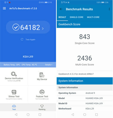 Honor 8S benchmarks