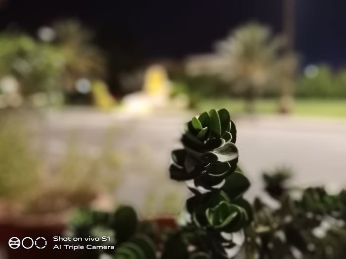 Uneven bokeh