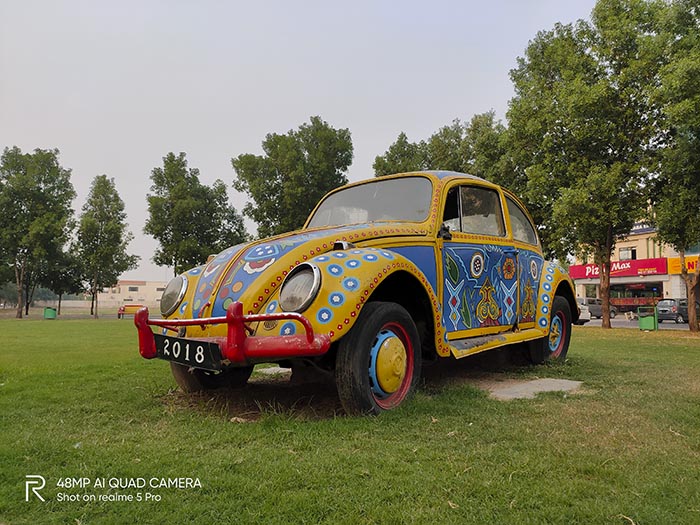 Car in Bahira Town mobile photography