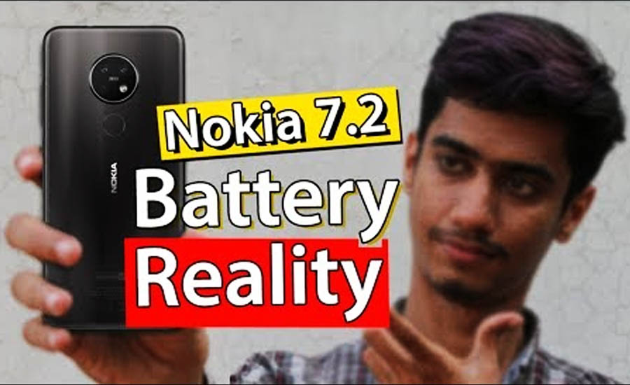 Nokia 7.2 Battery Test