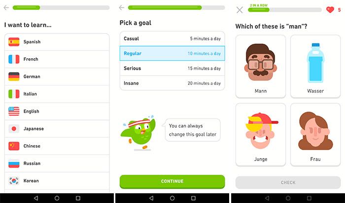 Duolingo-best android apps for learning english