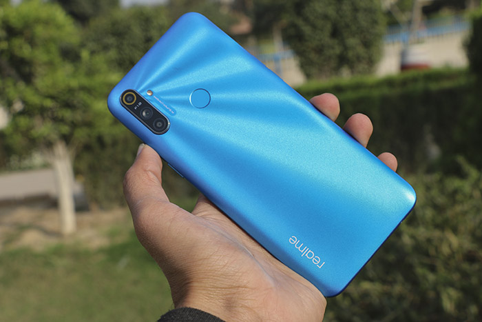 Realme C3 Sunrise design