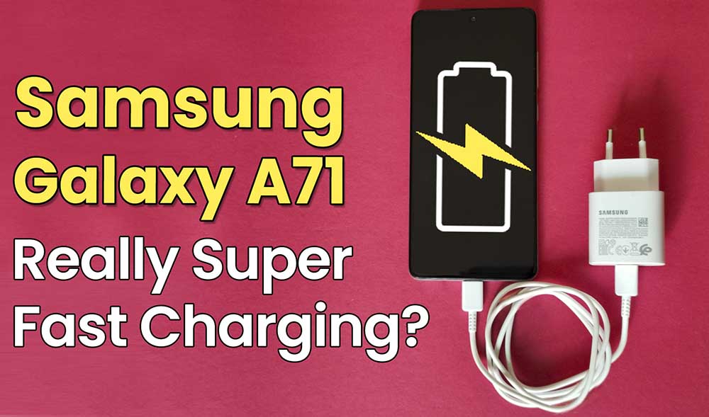 Samsung Galaxy A71 Battery Test