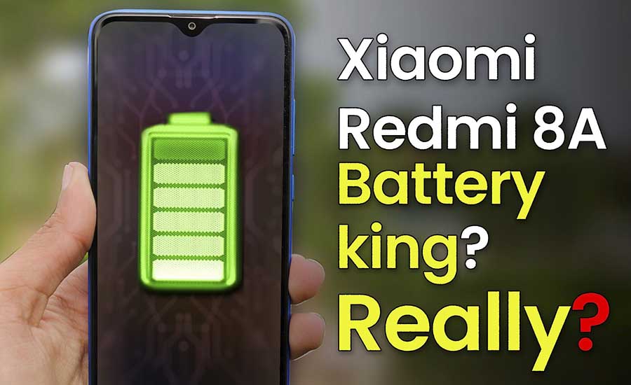 Xiaomi Redmi 8A Battery Test
