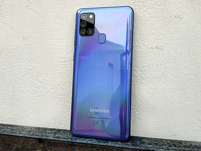 Samsung Galaxy A21s backside