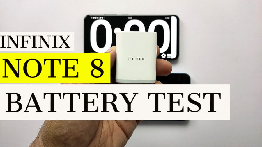 infinix note 8 battery test feature